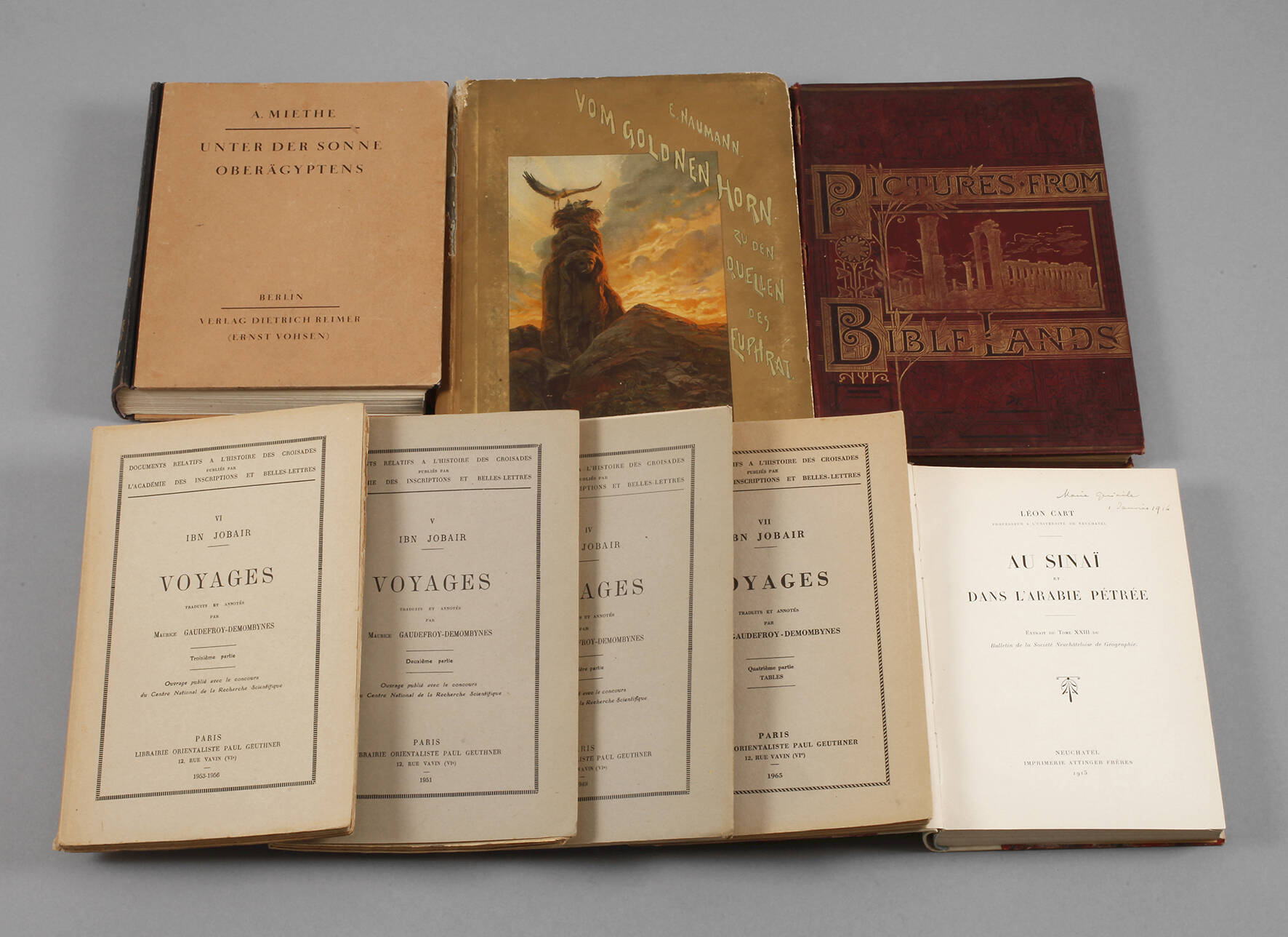 Konvolut Bücher Geografie