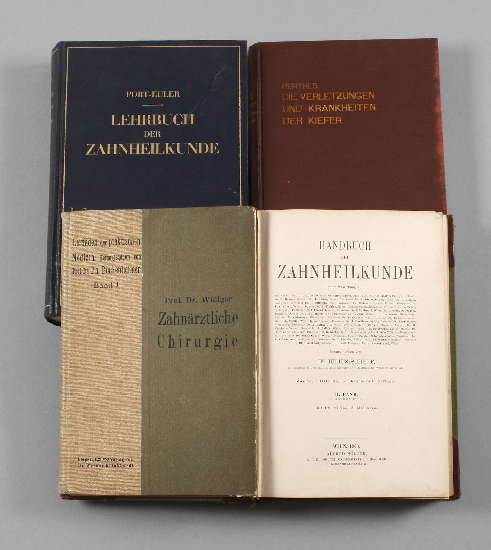 Konvolut Literatur Zahnheilkunde