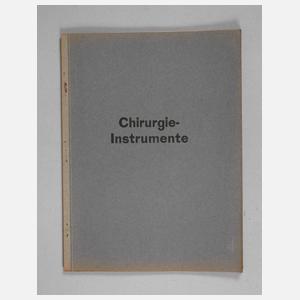 Musterbuch Chirurgie-Instrumente