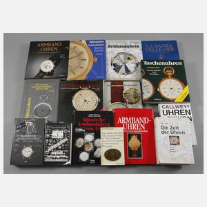 Konvolut Uhrenliteratur