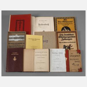 Konvolut Literatur Militaria