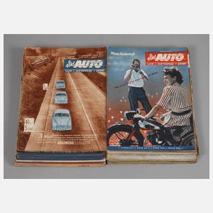 Konvolut Zeitschrift "Das Auto"