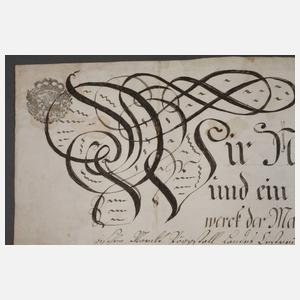 Lehrbrief Maurergeselle