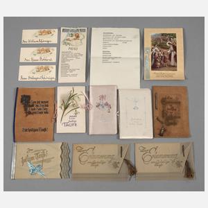 Konvolut Taufgeschenke