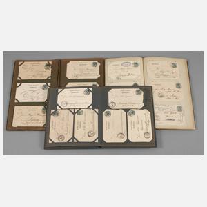 Konvolut Ganzsachen/Vorläufer Kaiserreich