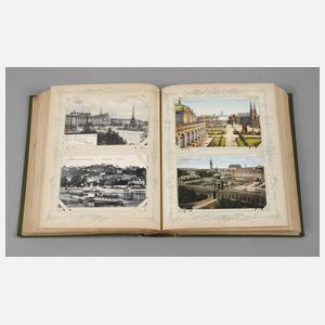 Ansichtskartenalbum Sachsen