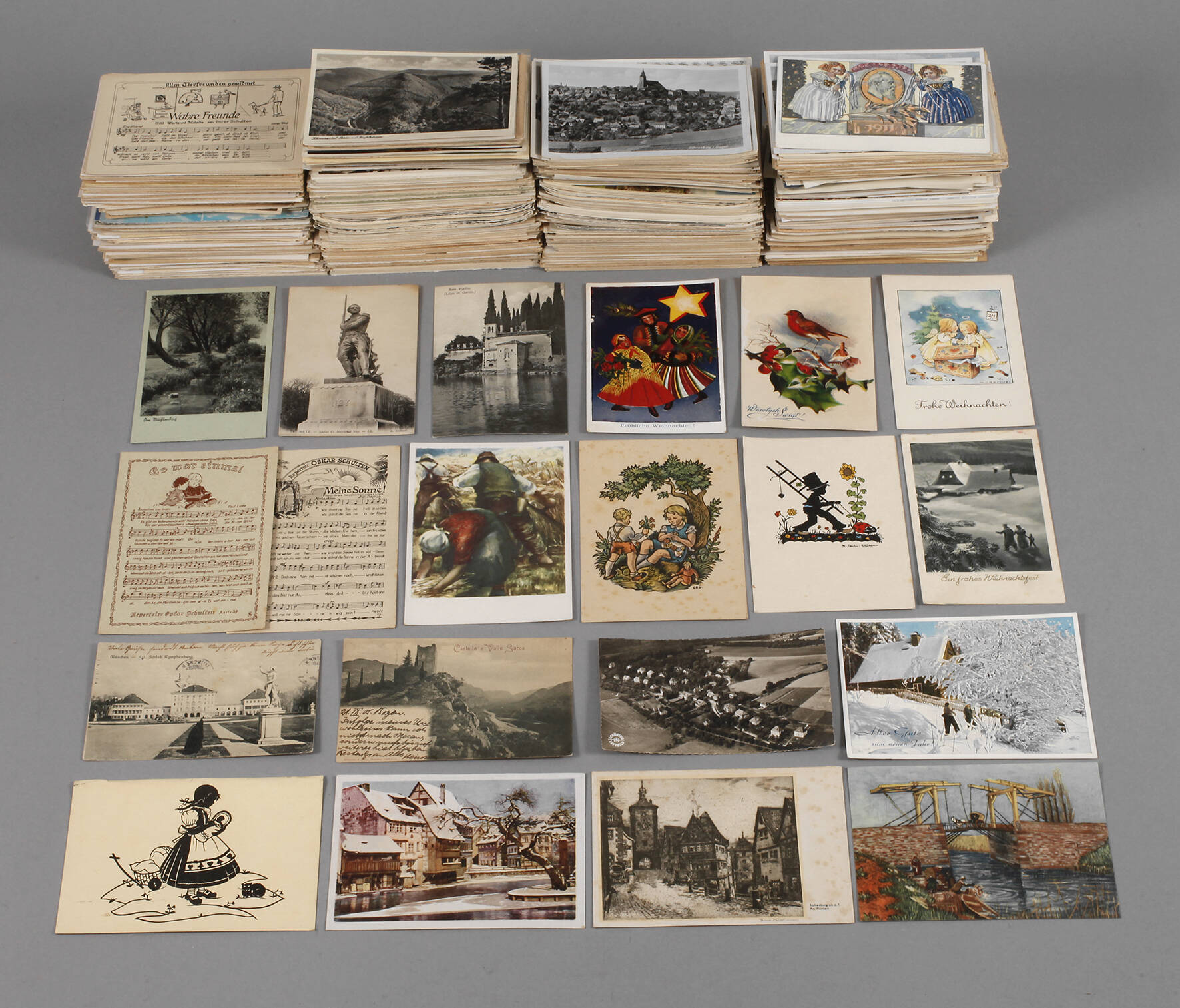Großes Konvolut Ansichtskarten