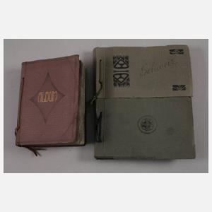 Drei Ansichtskartenalben Schweiz und Tirol