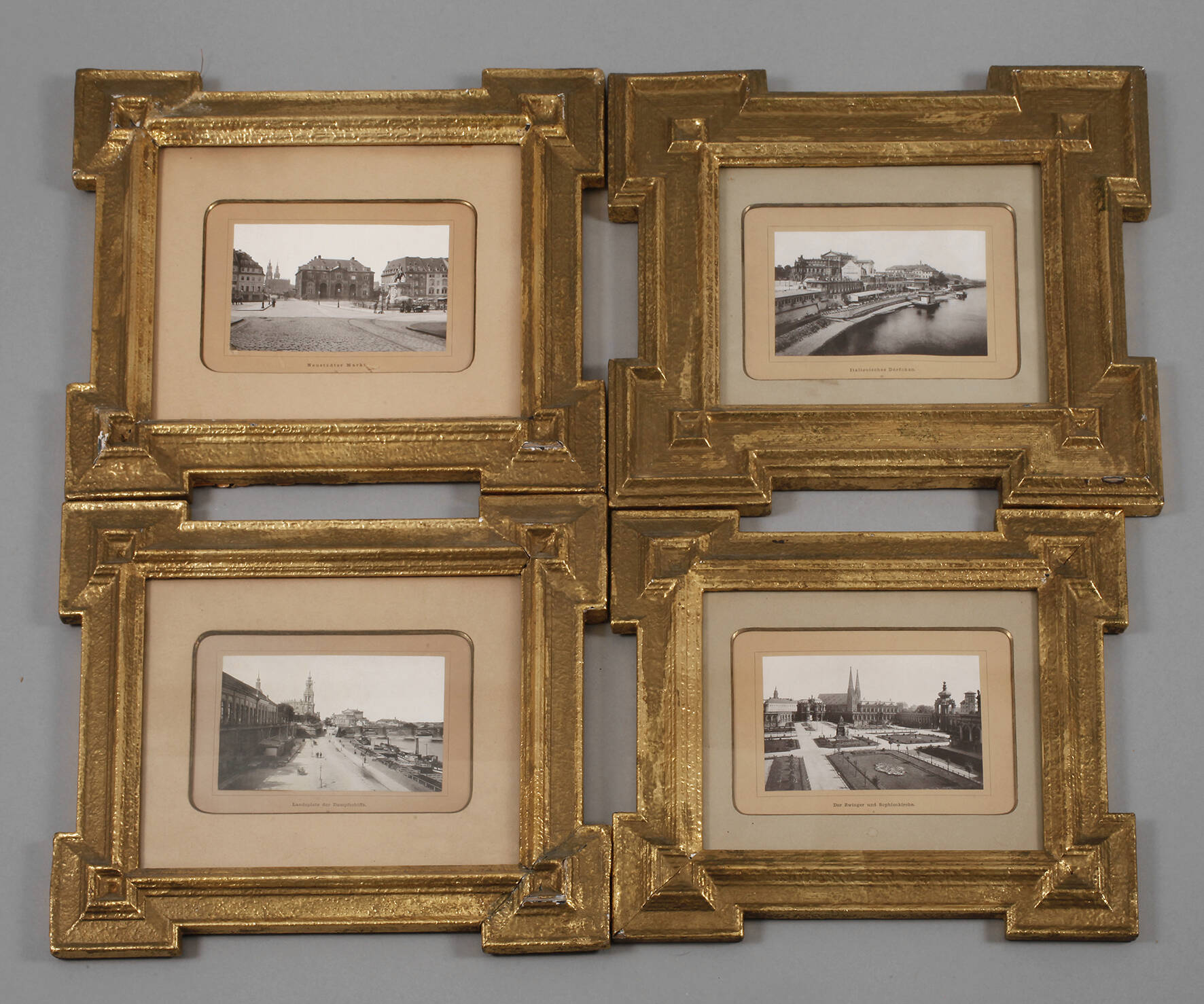 Vier Ansichten Dresden