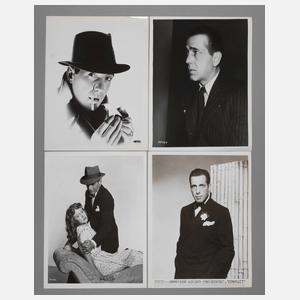 Vier Fotos Humphrey Bogart