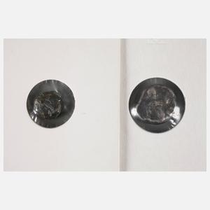 Vier Münzen Persien/Hellenismus