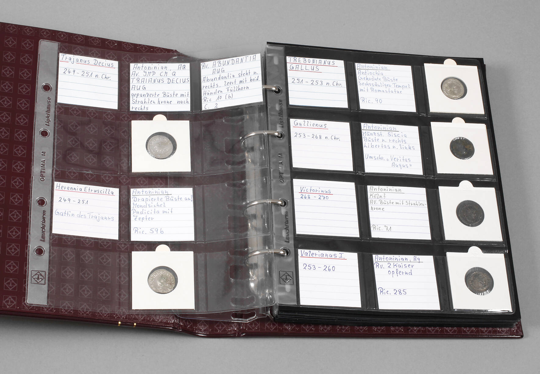 Münzalbum Soldatenkaiser