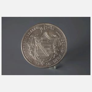 Zwei Vereinstaler Sachsen