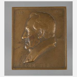 Ede Telcs, Plakette Goethe