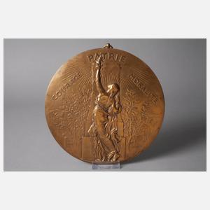 Medaillon Courage Patrie Moralité