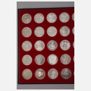 Sammlung 10 DM Sondermünzen