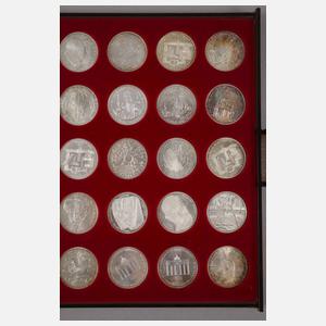 Sammlung 10 DM Sondermünzen