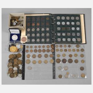 Großes Konvolut Kleinmünzen 20. Jh.