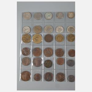 Konvolut Kleinmünzen