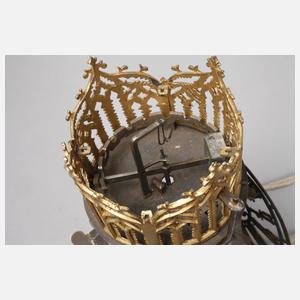 Seltene gotische Stuhluhr