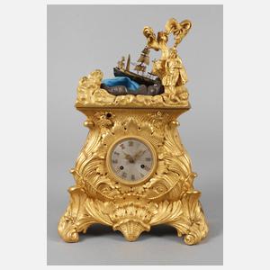 Figurenpendule mit Automat