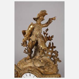 Figurenpendule Bronze