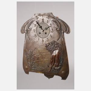 Wanduhr Jugendstil