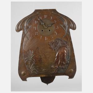 Wanduhr Jugendstil