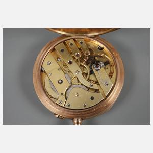 Taschenuhr Gold mit Diebstahlsicherung