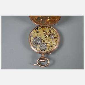 Hängeuhr Gold