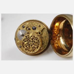 Seltene Freimaurer-Spindeluhr