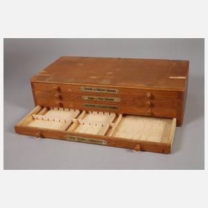 Drei Uhrmacherkästchen