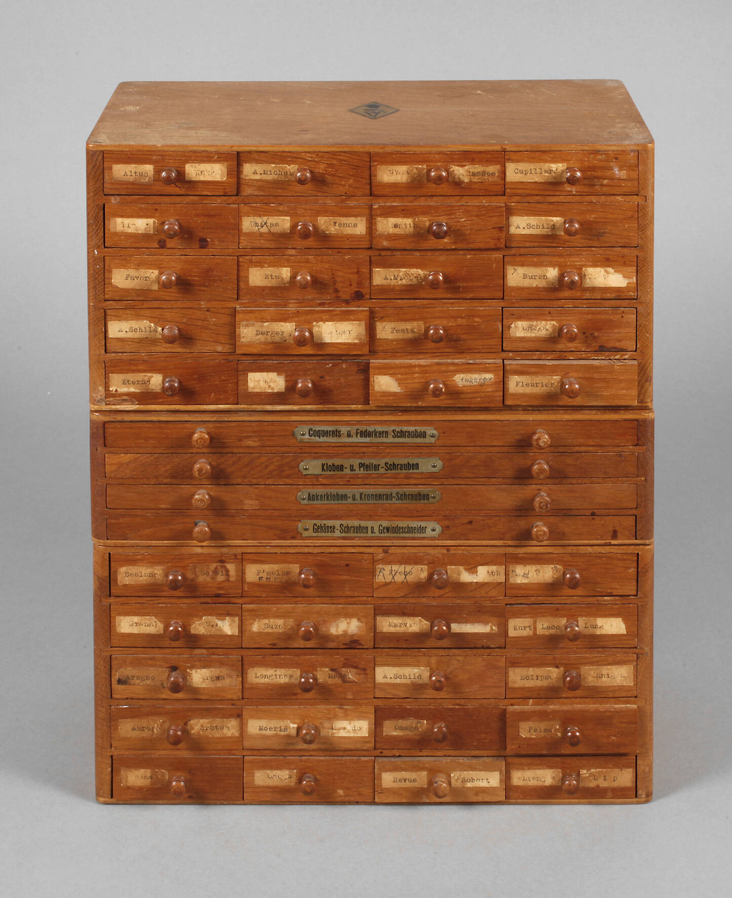 Drei Uhrmacherkästchen