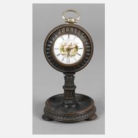 Spindeluhr mit Emailmalerei111