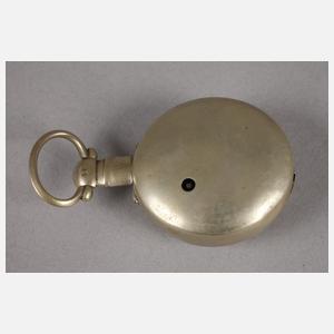 Spindeluhr mit Emailmalerei