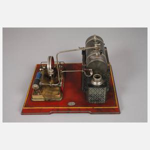 Ernst Plank liegende Dampfmaschine