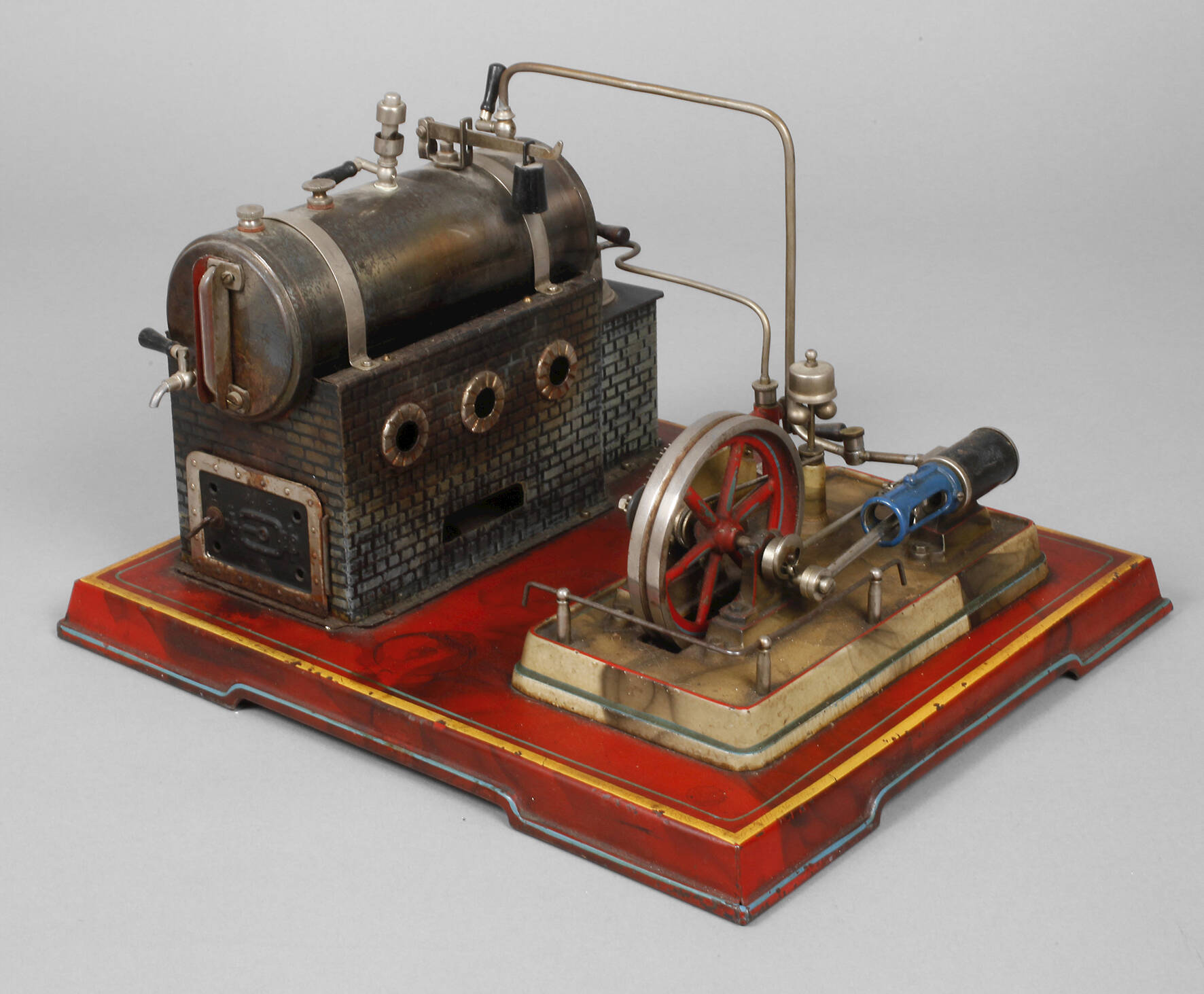 Ernst Plank liegende Dampfmaschine