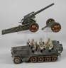 Tippco Halbkettenfahrzeug mit Geschütz