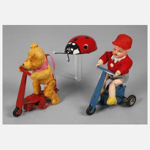 Konvolut mechanisches Spielzeug