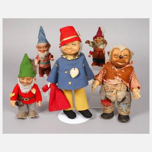 Steiff Konvolut Figuren