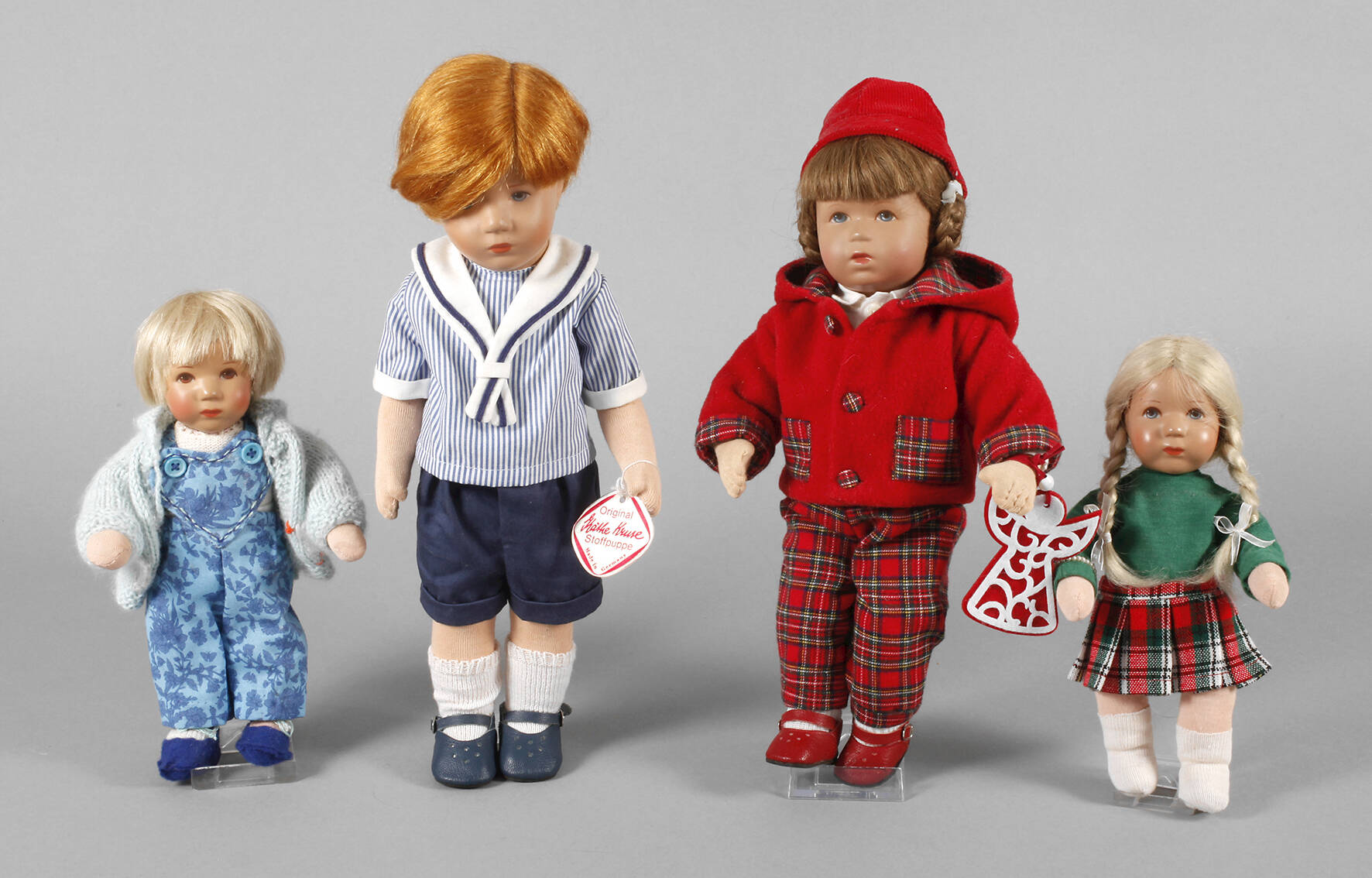 Käthe Kruse vier Puppen