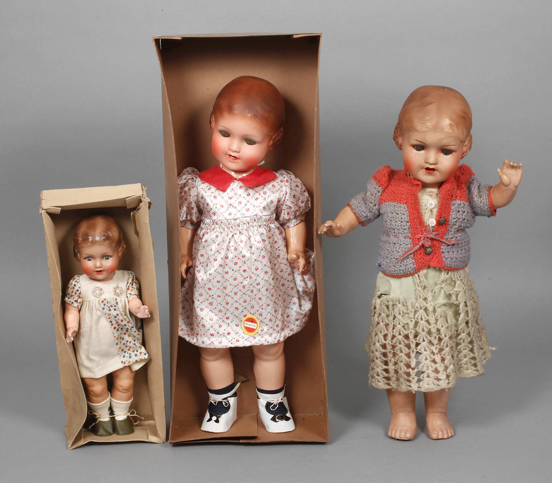 Armand Marseille Konvolut Porzellankopfpuppen