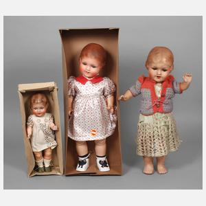 Armand Marseille Konvolut Porzellankopfpuppen