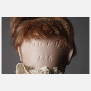 Kämmer & Reinhardt kleine Porzellankopfpuppe
