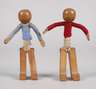 Paar Flexi-Holzpüppchen