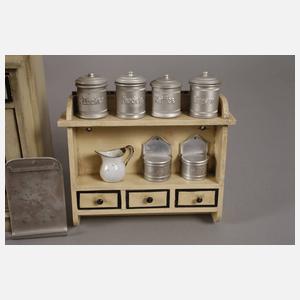 Konvolut Puppenküchenzubehör