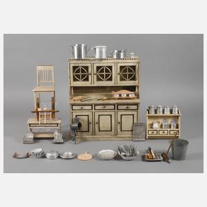 Konvolut Puppenküchenzubehör