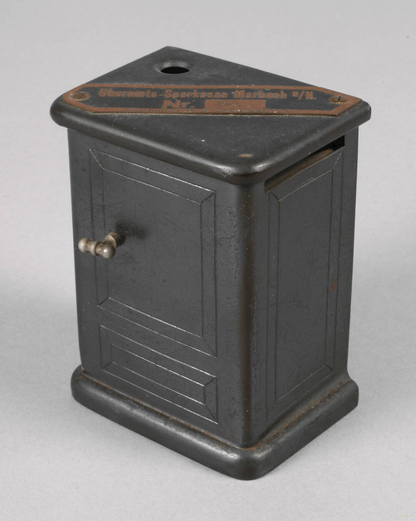 Werbespardose als Tresor