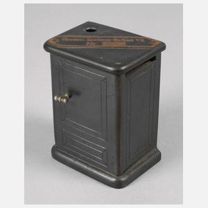 Werbespardose als Tresor