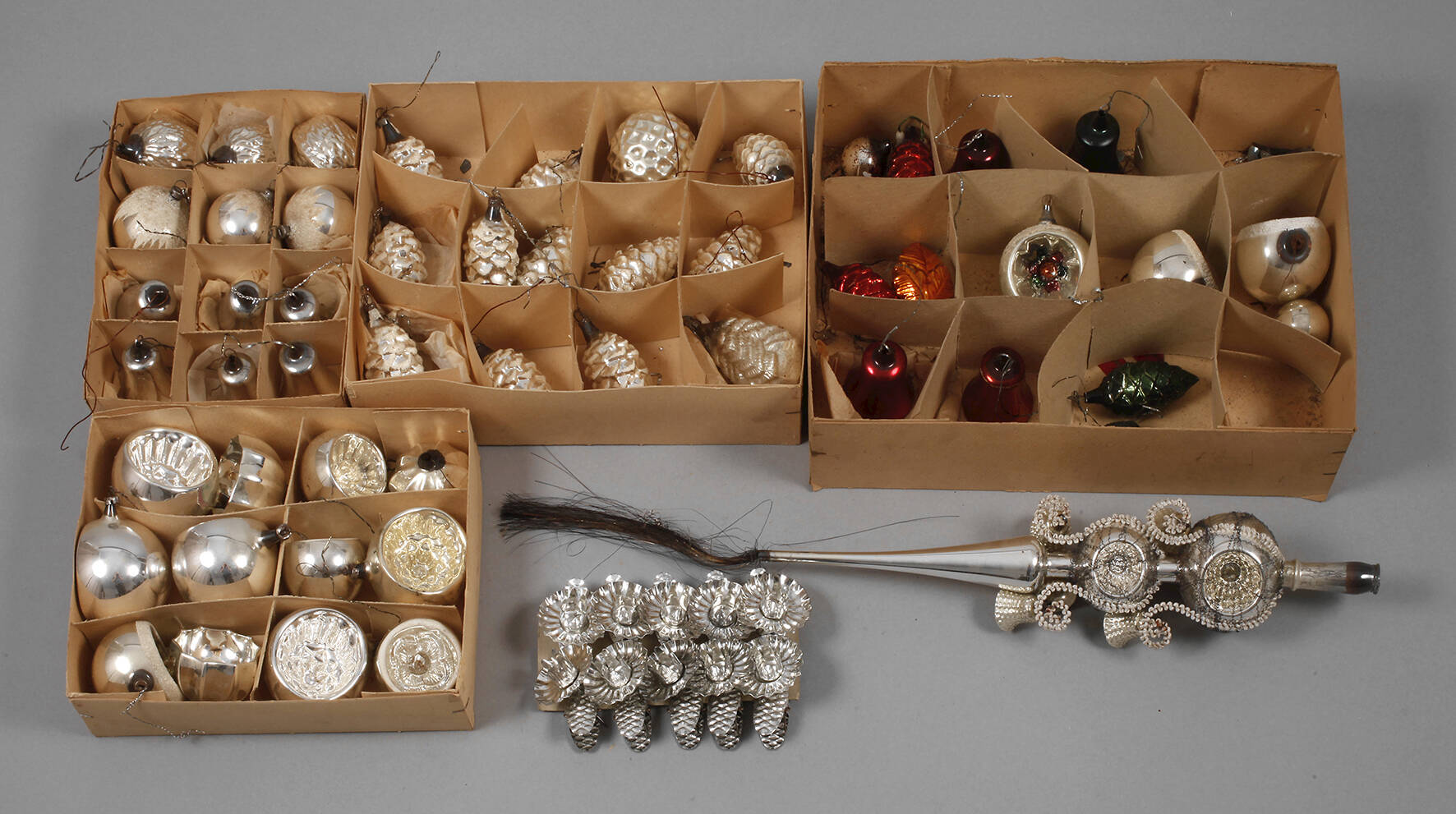 Konvolut Christbaumschmuck